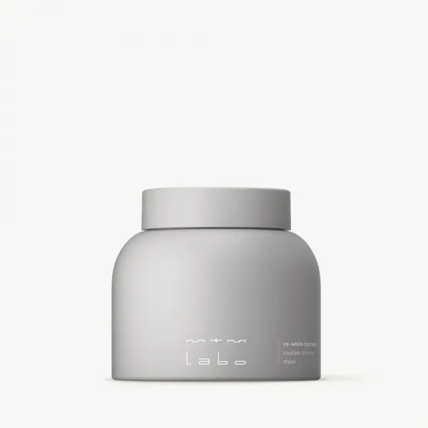 custom-blended re-white mask